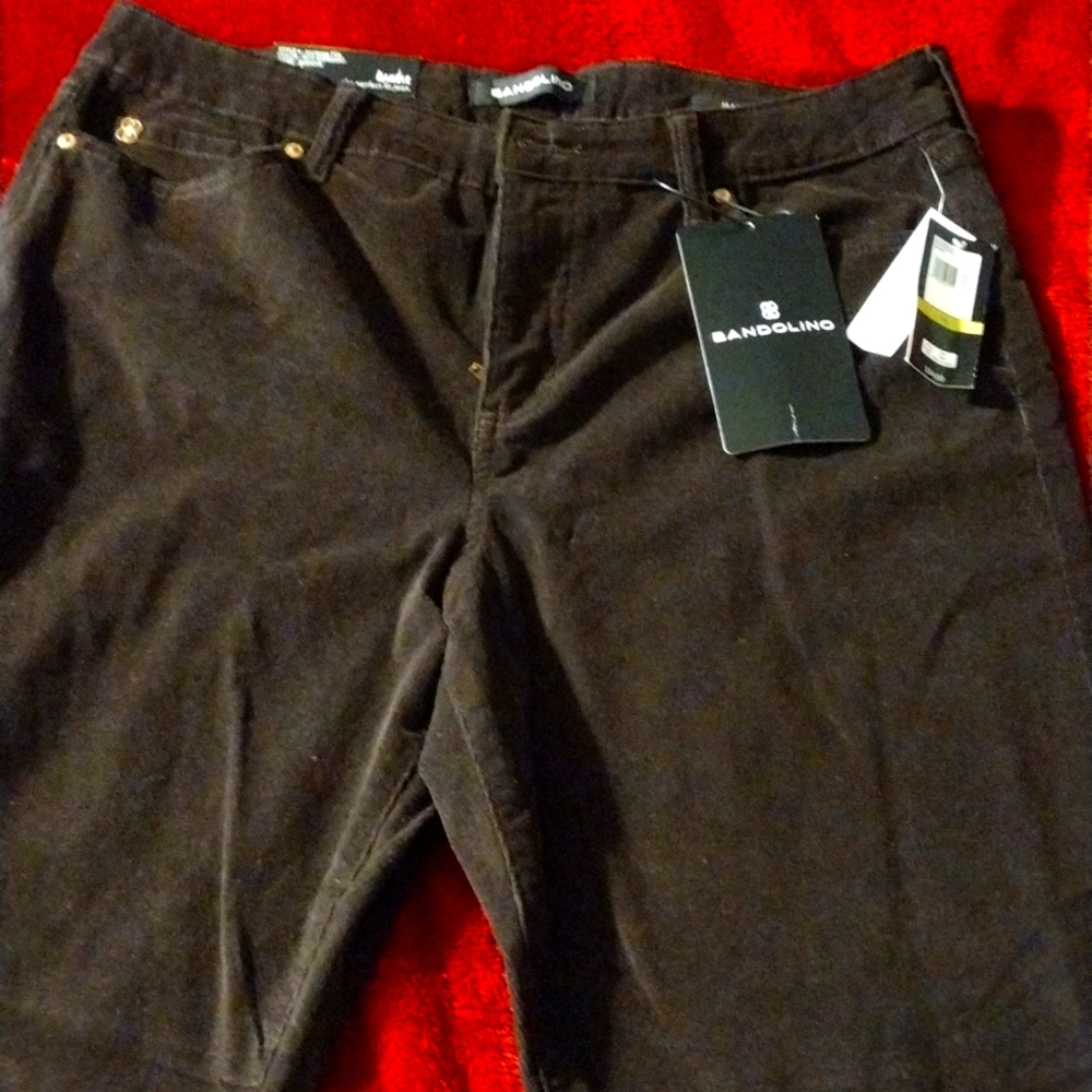 Chocolate corduroy pants brand new never worn